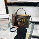 Vintage-Inspired Box hand bag – Elegant Monogram Tote Box