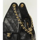 CC 25 Small Handbag Grained Calfskin & Gold-Tone Metal Bag